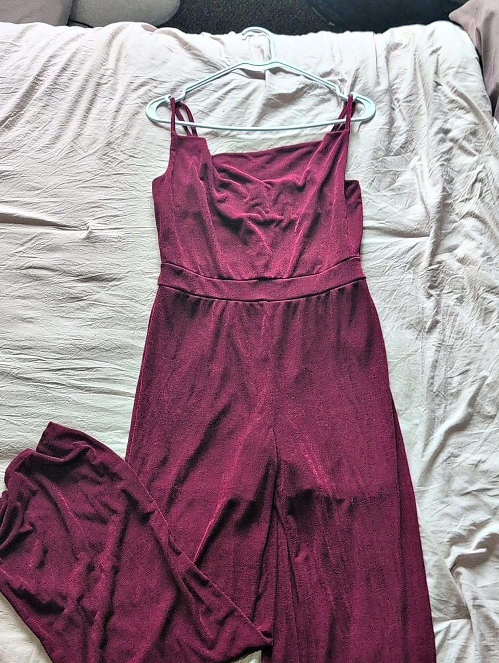 Forever 21 Strappy Maxi Dress in Purple Size Medium Like New